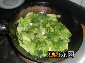 炒圆生菜怎么炒