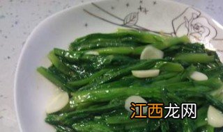 清炒油麦菜怎么做 清炒油麦菜的制作方法