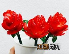 草莓怎么能做成草莓花