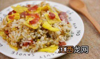 炒饭怎么做有麦香味 燕麦蛋炒饭