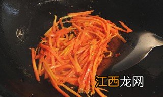 胡萝卜怎么炒出来软软的 胡萝卜如何炒出来软软的