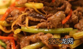 沙茶酱炒肉怎么做 沙茶酱炒肉的做法