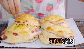 如何制作 简单制作火腿芝士面包的做法