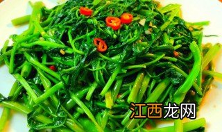 如何制作空心菜 炒空心菜的做法介绍