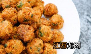 干炸香酥丸做法窍门 干炸香酥丸的制作方法