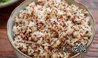 藜麦怎么做成干饭 藜麦如何做成干饭