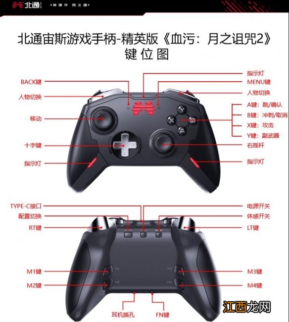 血污月之诅咒2手柄键位有哪些 北通宙斯手柄按键功能介绍