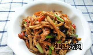 杏鲍菇肉丝做法步骤 杏鲍菇炒肉丝的做法介绍