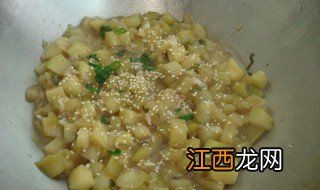 芝麻冬瓜丁的做法 怎样做芝麻冬瓜丁