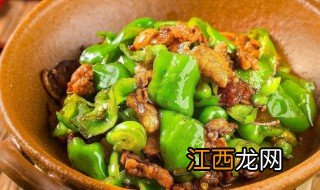 肉炒灯笼椒做法步骤 怎么做肉炒灯笼椒