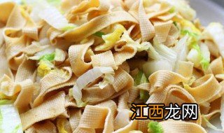 培根炒豆腐皮制作方法 培根炒豆腐皮如何制作