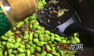 毛豆烧黄豆怎么做 黄豆酱烧鲜毛豆的家常做法