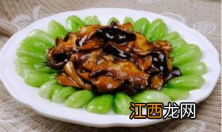 香菇油菜的做法是什么