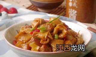 百叶结烧肉的做法和配方 百叶结烧肉怎么做