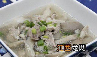 平蘑肉片汤怎么做 平蘑肉片汤做法简单介绍