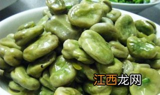 蚕豆的做法：蚕豆炒蒜苗