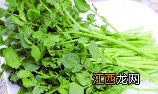 豆瓣菜的做法 怎样做豆瓣菜