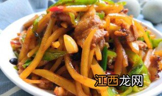 土豆丝回锅肉步骤 土豆丝回锅肉做法步骤