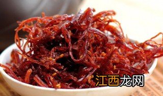 灯影肉丝的做法和配方 灯影肉丝的烹饪方法