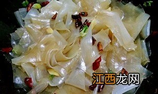 炒粉皮的正宗做法和配料窍门 炒粉皮做法分享