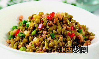 肉末炒酸豆角如何做 肉末炒酸豆角做法介绍