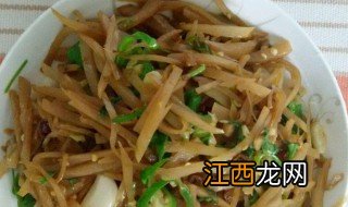 炒咸菜疙瘩家常制作方法 炒咸菜疙瘩怎么做