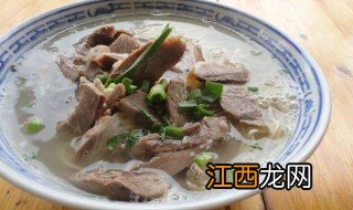 山东菏泽羊肉汤的做法和配方 怎样做山东菏泽羊肉汤