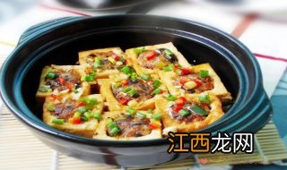 砂锅豆腐的做法