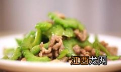 炒苦瓜的做法