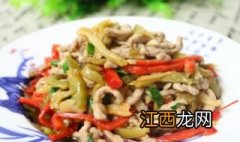 榨菜肉丝的做法