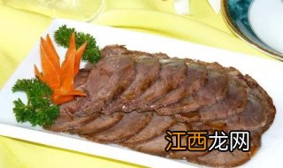 牛腱子肉的做法