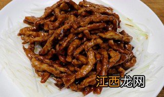 京酱肉丝在家要怎么做 家常京酱肉丝