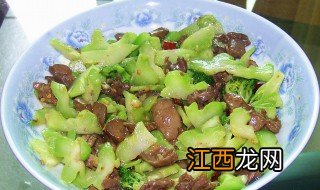 鸡杂炒莴笋做法窍门 怎么做鸡杂炒莴笋