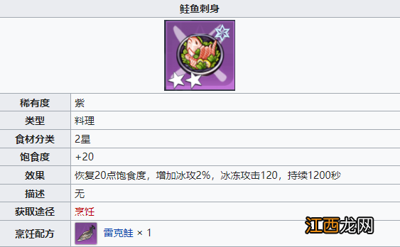 幻塔鲑鱼刺身怎么做 鲑鱼刺身制作方法分享