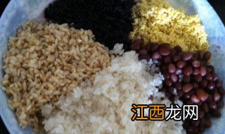 五谷饭的做法和配方窍门 五谷饭怎么做