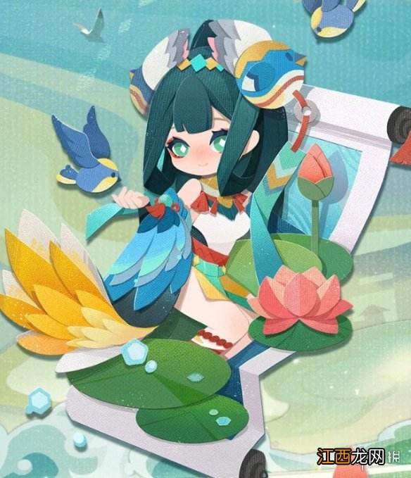阴阳师妖怪屋花鸟卷闲池荷香皮肤图鉴 阴阳师妖怪闲池荷香皮肤怎么样