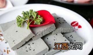 黑豆腐制作方法和配方 黑豆腐如何制作