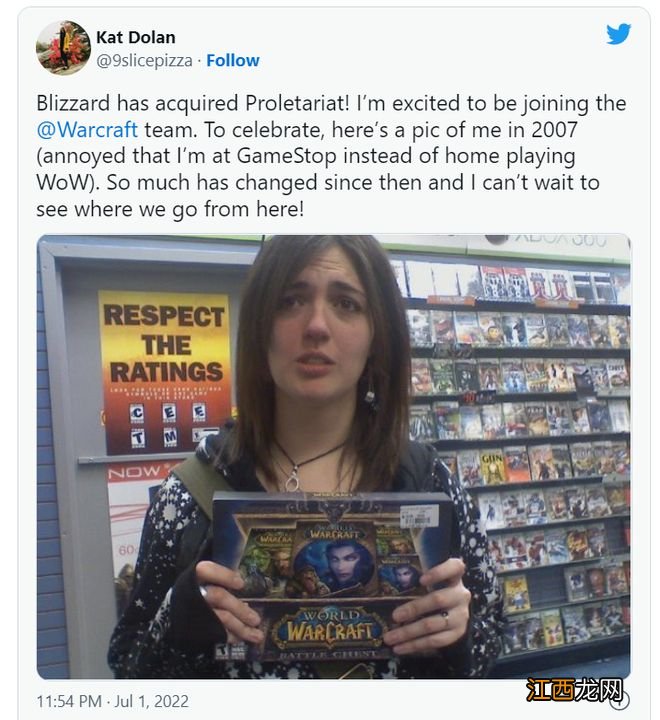 暴雪收购Proletariat工作室,100人加入《魔兽世界》项目