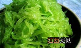 莴笋的做法大全