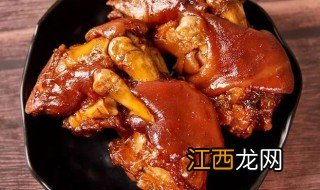 猪蹄电饭煲家常做法 如何用电饭煲做猪蹄