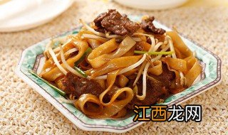 隔夜河粉拿来炒会不会中毒 河粉是什么食物