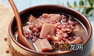 红豆莲藕汤做法窍门 红豆莲藕汤做法窍门简单介绍