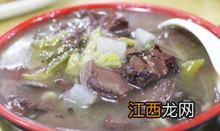 猪血豆腐汤 猪血豆腐汤怎么做