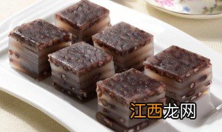 清甜红豆糕做法 红豆糕需要哪些材料