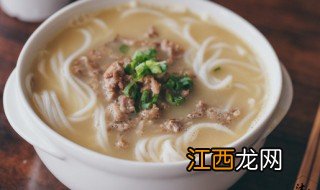 豆汤米线的做法和配方 豆汤米线的做法步骤和配方