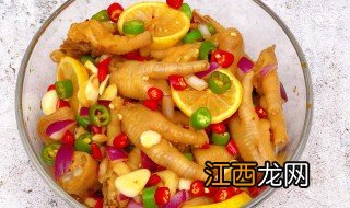 如何制作柠檬鸡爪 制作柠檬鸡爪的方法分享