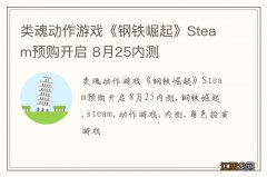 类魂动作游戏《钢铁崛起》Steam预购开启 8月25内测