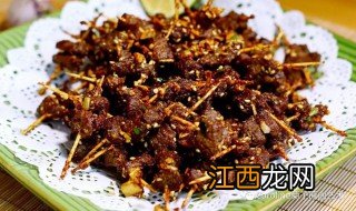 飘香的香辣牙签牛肉 香辣飘香的牙签牛肉