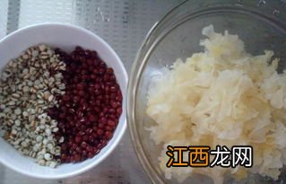 红豆薏米雪耳什么功效与作用