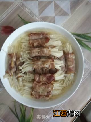 金针菇培根卷要蒸多久